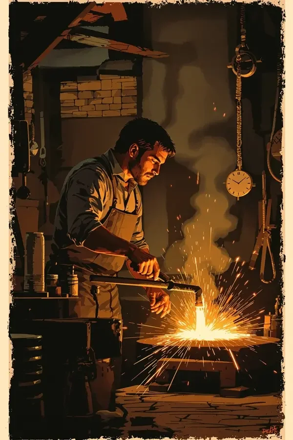 无声锻炉影视海报 - 大叔影视